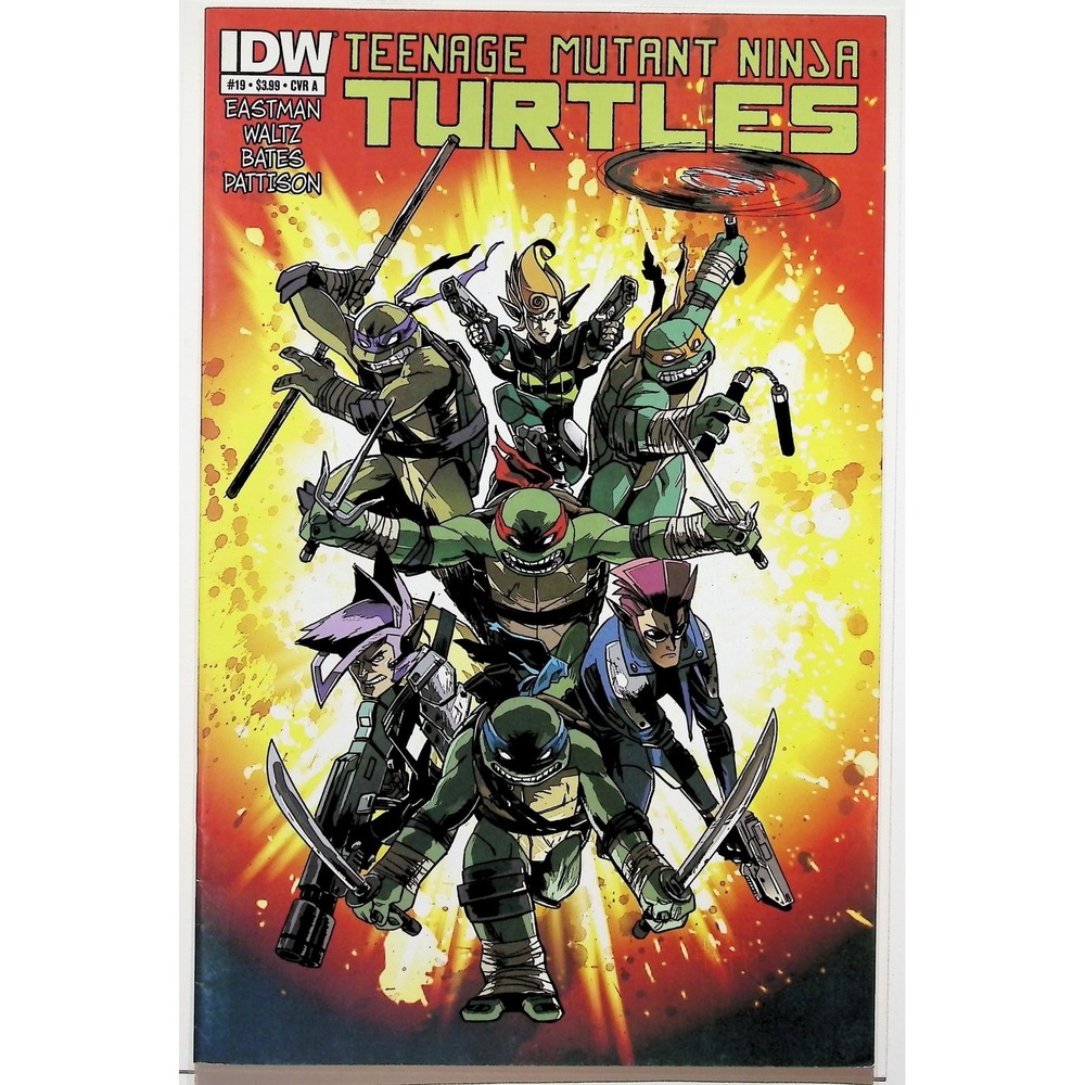 IDW Comic Book Teenage Mutant Ninja Turtles #19 Eastman Waltz Bates Pattison